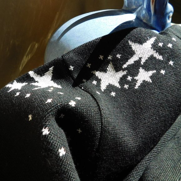 Vtg Meister wool knit snow bunny 80s ski sweater S - Picture 10 of 16